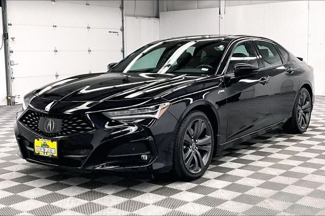 2023 Acura TLX A-Spec Package AWD-Sunroof-Adaptive Cruise-Htd/Cooled Leather