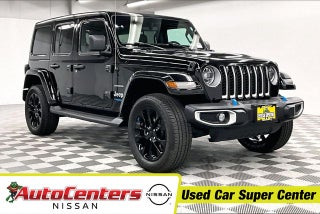 2022 Jeep Wrangler Unlimited Sahara 4xe 4x4 - Sky One-Touch Power Top - Htd Leather