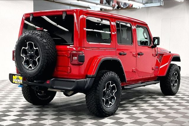 2022 Jeep Wrangler Unlimited Rubicon 4xe 4x4 - Sky One-Touch Power Top - Htd Seats