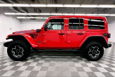 2022 Jeep Wrangler Unlimited Rubicon 4xe 4x4 - Sky One-Touch Power Top - Htd Seats