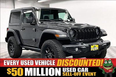 2024 Jeep Wrangler Willys 4X4-Heated Seats