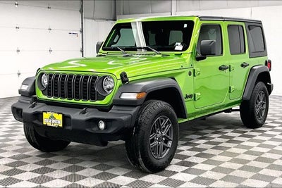 2025 Jeep Wrangler Sport S 4x4 - Adaptive Cruise - Apple CarPlay/Android Auto