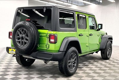 2025 Jeep Wrangler Sport S 4x4 - Adaptive Cruise - Apple CarPlay/Android Auto