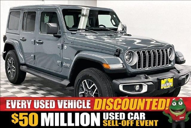 2024 Jeep Wrangler Sahara 4X4-Navigation-Sky Power Top