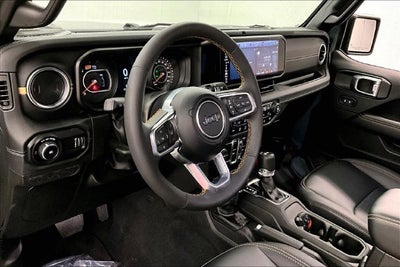2024 Jeep Wrangler Sahara 4X4-Navigation-Sky Power Top