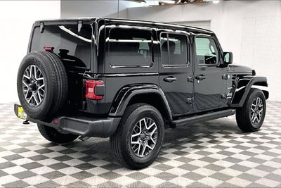 2024 Jeep Wrangler Sahara 4x4-Sky One-Touch Power Top-Adaptive Cruise