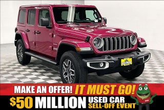2024 Jeep Wrangler Sahara 4x4 - Adaptive Cruise - Htd Seats - Remote Start