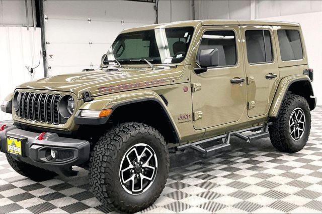 2025 Jeep Wrangler Rubicon 4x4-Adaptive Cruise-Htd Leather-Remote Start