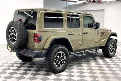 2025 Jeep Wrangler Rubicon 4x4-Adaptive Cruise-Htd Leather-Remote Start