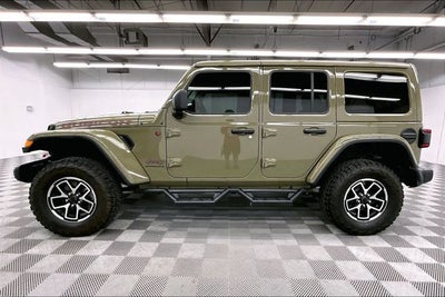 2025 Jeep Wrangler Rubicon 4x4-Adaptive Cruise-Htd Leather-Remote Start