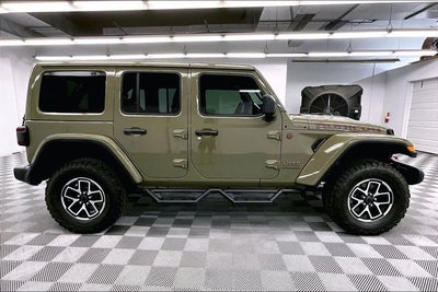 2025 Jeep Wrangler Rubicon 4x4-Adaptive Cruise-Htd Leather-Remote Start