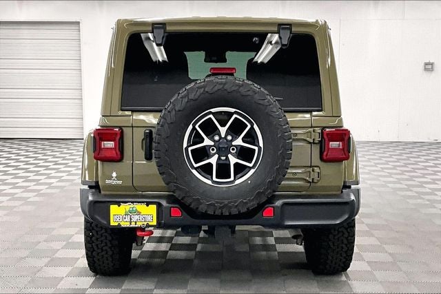 2025 Jeep Wrangler Rubicon 4x4-Adaptive Cruise-Htd Leather-Remote Start