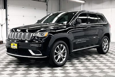 2019 Jeep Grand Cherokee Summit 4x4-Pano Roof-Adaptive Cruise-Htd/Cooled Leather