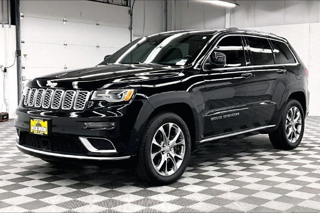2019 Jeep Grand Cherokee Summit 4x4-Pano Roof-Adaptive Cruise-Htd/Cooled Leather
