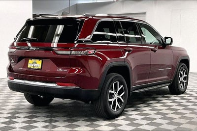 2023 Jeep Grand Cherokee Limited 4x4 - Adaptive Cruise - Blind Spot Detection