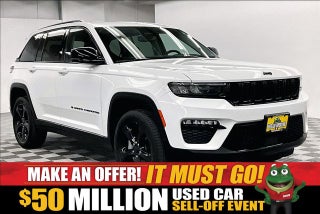 2023 Jeep Grand Cherokee Limited 4x4-Pano Roof-Adaptive Cruise-Htd Seats