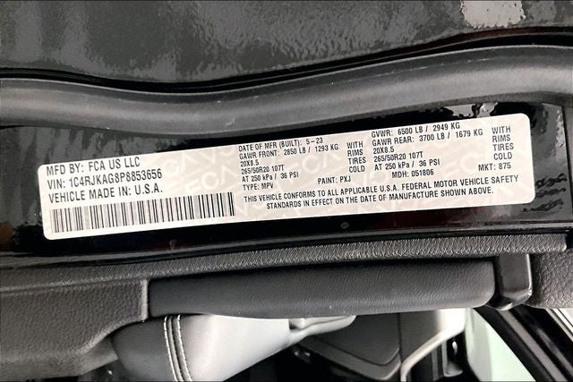 2023 Jeep Grand Cherokee L Altitude 4x4-Sunroof-Adaptive Cruise-Htd Seats