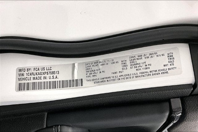 2023 Jeep Grand Cherokee L Altitude 4X4-Sunroof-Adaptive Cruise