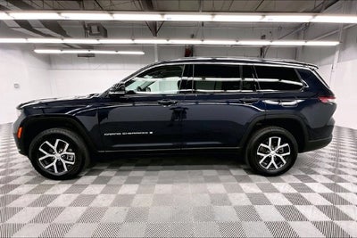 2023 Jeep Grand Cherokee L Limited 4x4-Pano Roof-Adaptive Cruise-Htd Seats