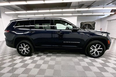 2023 Jeep Grand Cherokee L Limited 4x4-Pano Roof-Adaptive Cruise-Htd Seats