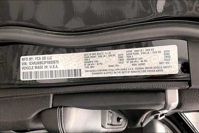 2023 Jeep Grand Cherokee L Limited 4x4 - Adaptive Cruise - Htd Seats - Remote Start
