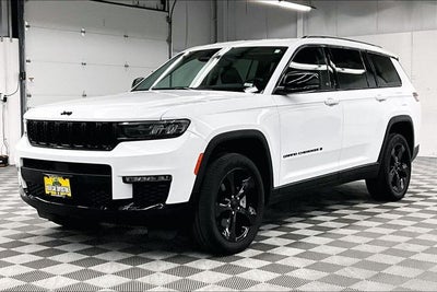 2023 Jeep Grand Cherokee L Limited 4x4-Pano Roof-Adaptive Cruise-Htd Seats