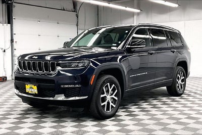 2024 Jeep Grand Cherokee L Limited 4x4-Adaptive Cruise-Htd Seats-Remote Start