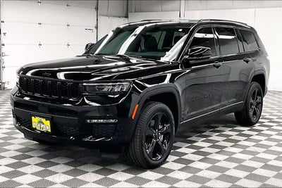 2025 Jeep Grand Cherokee L Limited 4x4 - Black Appearance Pkg - Adaptive Cruise - 20'