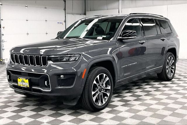 2023 Jeep Grand Cherokee L Overland 4x4-Pano Roof-Adaptive Cruise-Htd/Cooled Leather