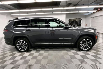 2023 Jeep Grand Cherokee L Overland 4x4-Pano Roof-Adaptive Cruise-Htd/Cooled Leather