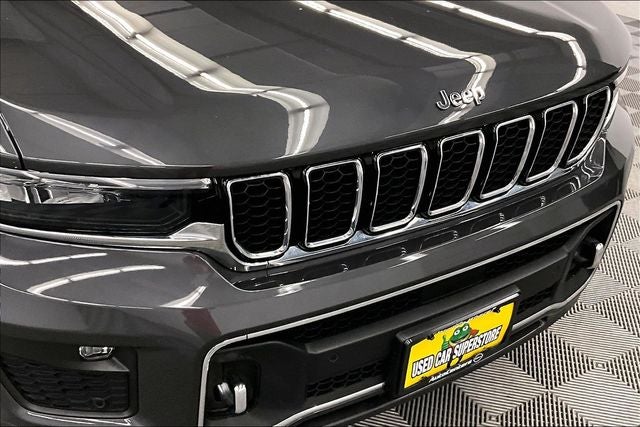 2023 Jeep Grand Cherokee L Overland 4x4-Pano Roof-Adaptive Cruise-Htd/Cooled Leather