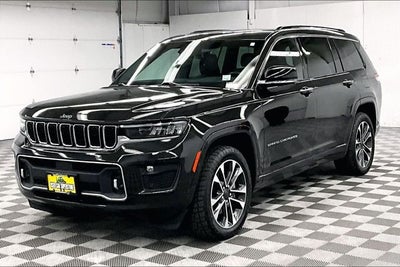 2022 Jeep Grand Cherokee L Overland 4x4-Pano Roof-Htd/Cooled Massaging Seats