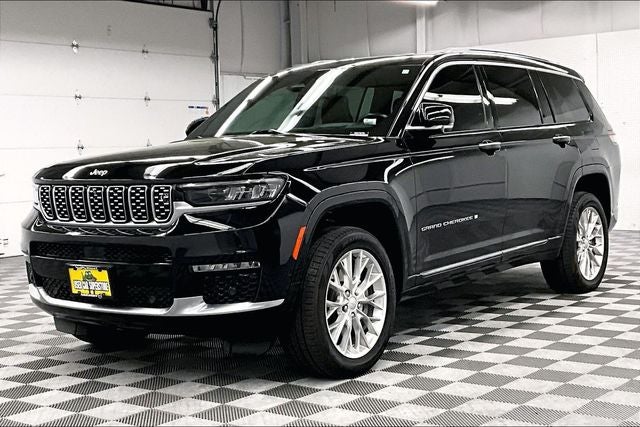 2021 Jeep Grand Cherokee L Summit 4x4 - Pano Roof - Htd/Cooled Leather - 20'' Wheels