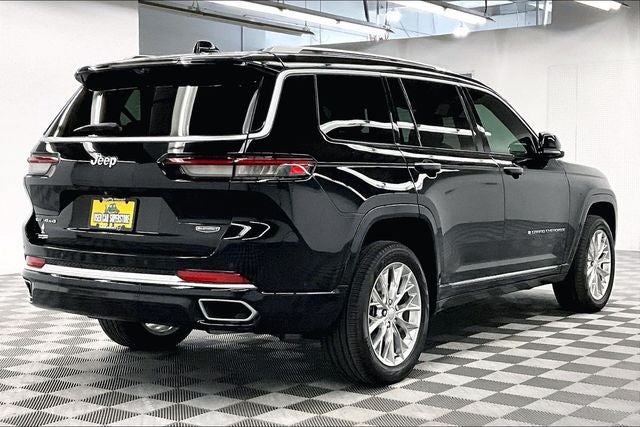 2021 Jeep Grand Cherokee L Summit 4x4 - Pano Roof - Htd/Cooled Leather - 20'' Wheels