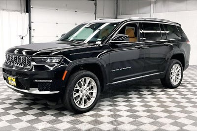 2021 Jeep Grand Cherokee L Summit 4x4-Pano Roof-Htd/Cooled Massaging Leather