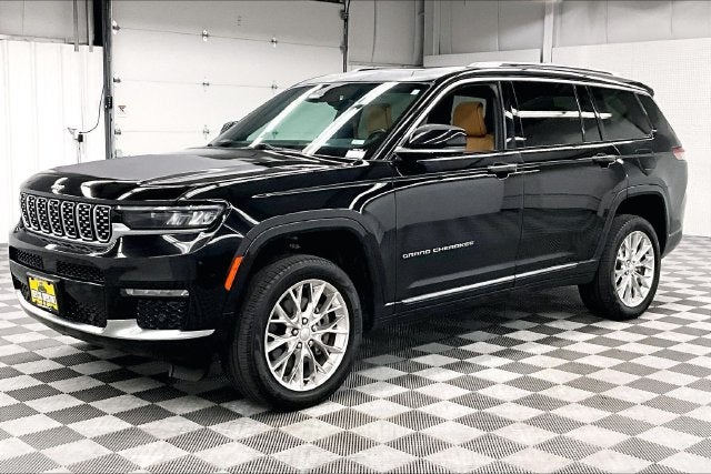2021 Jeep Grand Cherokee L Summit 4x4-Pano Roof-Htd/Cooled Massaging Leather