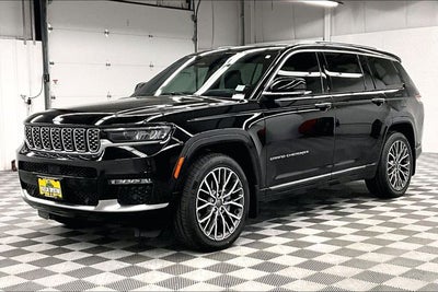 2023 Jeep Grand Cherokee L Summit 4x4-Reserve Pkg-Pano Roof-Htd/Cooled Massaging Lea