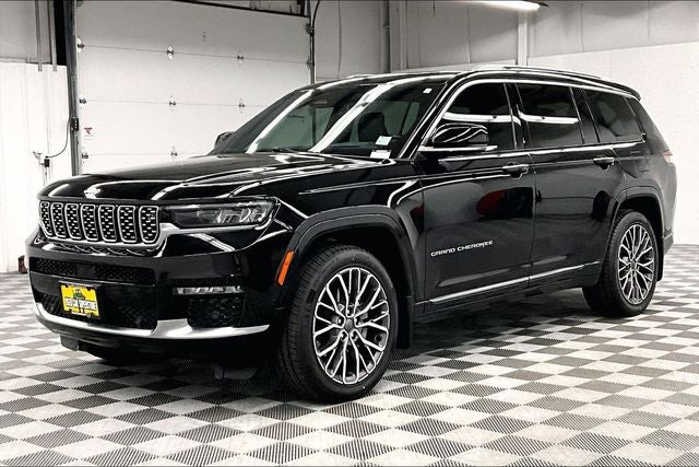 2023 Jeep Grand Cherokee L Summit 4x4-Reserve Pkg-Pano Roof-Htd/Cooled Massaging Lea