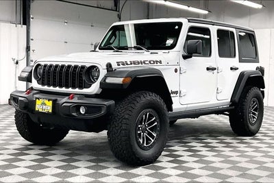 2024 Jeep Wrangler Rubicon 4x4-Adaptive Cruise-Htd Leather-Remote Start