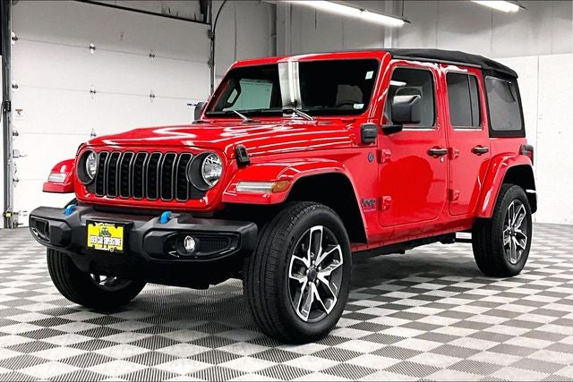 2024 Jeep Wrangler Sport S 4xe 4x4-Adaptive Cruise-Htd Seats-Remote Start