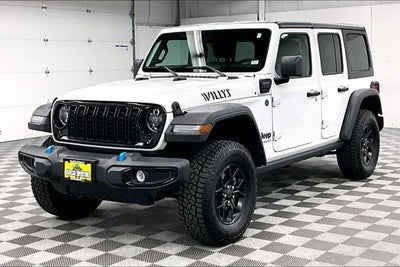 2024 Jeep Wrangler Willys 4xe 4x4-Adaptive Cruise-Htd Seats-Remote Start
