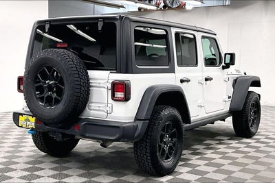 2024 Jeep Wrangler Willys 4xe 4x4-Adaptive Cruise-Htd Seats-Remote Start