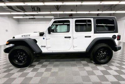 2024 Jeep Wrangler Willys 4xe 4x4-Adaptive Cruise-Htd Seats-Remote Start