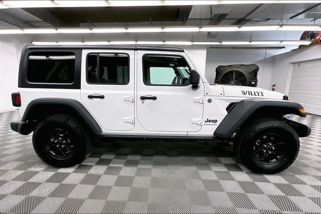 2024 Jeep Wrangler Willys 4xe 4x4-Adaptive Cruise-Htd Seats-Remote Start