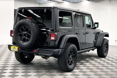 2025 Jeep Wrangler Willys 4xe 4x4 - Adaptive Cruise - Apple CarPlay/Android Auto