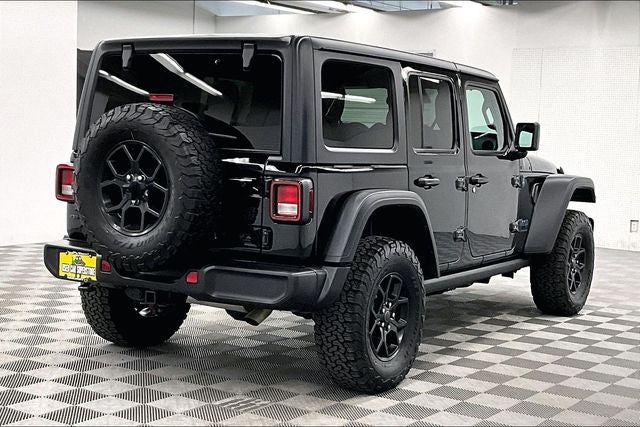 2025 Jeep Wrangler Willys 4xe 4x4 - Adaptive Cruise - Apple CarPlay/Android Auto