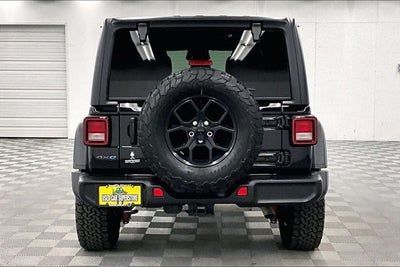 2025 Jeep Wrangler Willys 4xe 4x4 - Adaptive Cruise - Apple CarPlay/Android Auto