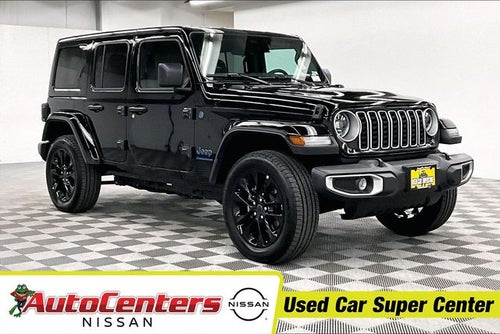 2025 Jeep Wrangler Sahara 4xe 4x4 - Adaptive Cruise - Blind Spot Detection