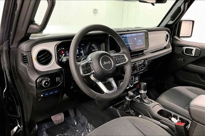 2025 Jeep Wrangler Sahara 4xe 4x4 - Adaptive Cruise - Blind Spot Detection