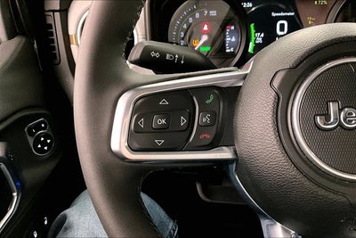 2025 Jeep Wrangler Sahara 4xe 4x4 - Adaptive Cruise - Blind Spot Detection